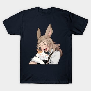 Viera Fat Cat Hug T-Shirt